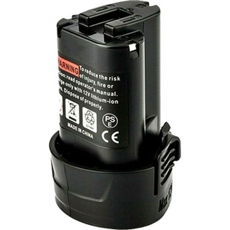 Batterie pour Makita BL1013 10.8 V 1500 mAh pour Makita Batterie BL1014 BL1015 194551-4 2 195332-9 194550-6 DF330D LCT203W 194550-6 195332-9 FD01ZW (1/5)