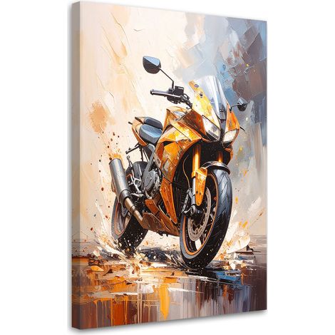 Wandbild Sport Motorrad 40x60 cm (1/5)