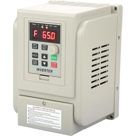 Jadeshay Frequenzumrichter mit variabler Drehzahl für Motor, 220 VAC, 2,2 kW, einphasiger Frequenzumrichter, VFD-Frequenzumrichter, einphasiger Eingang, dreiphasiger Ausgang