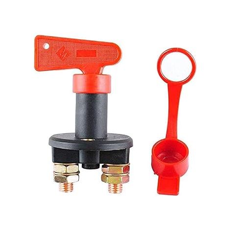 12/24V Battery Cut Off Switch for Car, Boat and Marine Vehicle  Battery Circuit Breaker for Isolating Power Supply, Suitable for Cars, Motorhomes, Boats and Marine Equipment (1/5)