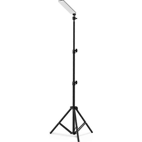 Lampe de camping portable avec tige télescopique réglable de 1,8 m, lampe selfie LED pour la photographie et le camping, avec trépied. (1/5)