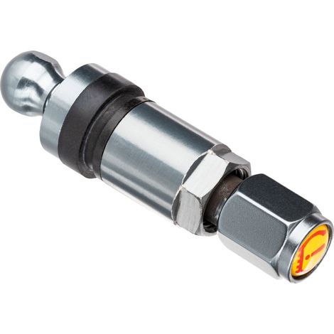 4 датчика давления в шинах TPMS металлический клапан Gunmetal для Ford Fiesta 2014-2017