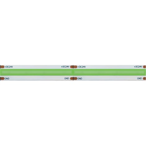 Striscia led COB monocolore da 15W/MT 24V - Bobina da 5m - Verde (1/4)