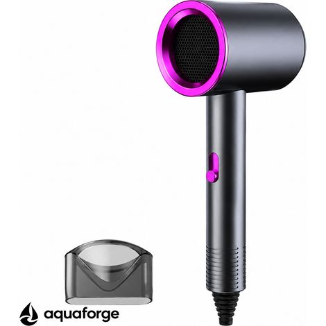 Sèche cheveux portable 800 W air chaud froid soins capillaires (1/5)