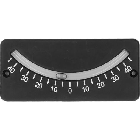 Clinomètre 40 degrés RV niveau à bulle Mini inclinomètre jauge d'inclinaison pour le travail du bois de lit médical