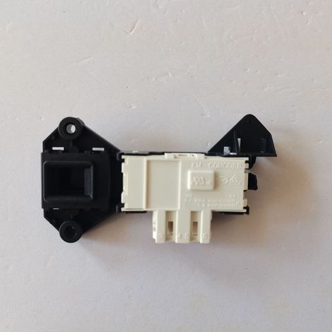 Genuine Whirlpool electronic switch door lock accessories for front-loading washing machines.