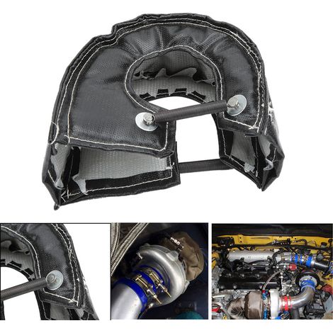 Couverture protectrice thermique Turbo Blanket Bouclier calorifuge pour T3 T25 T28 GT25 GT35, noir, écran thermique haute performance (1/5)