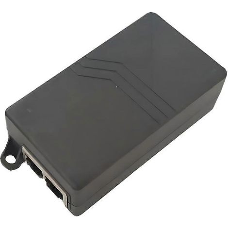 2-Port 1000Mbps Passiver 24W 3-Pin Gigabit PoE Repeater für IP-Kameras, Reichweitenverlängerung, 12-48V DC (1/5)