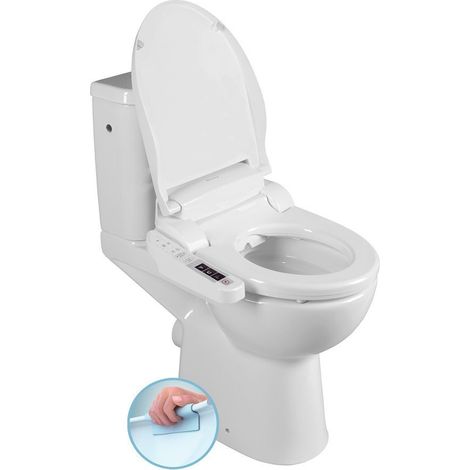 Sapho - Bidet électronique avec céramique, SoftClose, Rimless, DualFlush, blanc NB-1160D-1 (1/4)