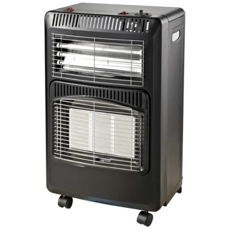 Stufa infrarossi gpl e alogena modello kenya antracite - 4,2kw - gas e alogena MAGMA (1/2)