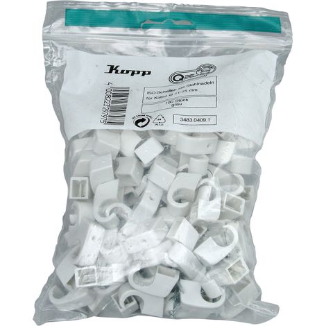 Kopp 348304091 Kabelbinder grau 100 Stück