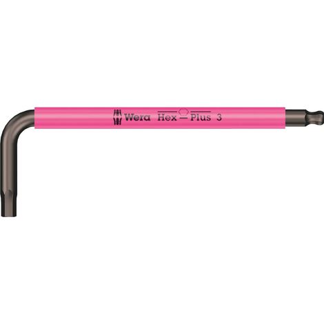 Wera 05022672001 950 SPKS Chiave a L Multicolour, corta, 3 mm (1/5)