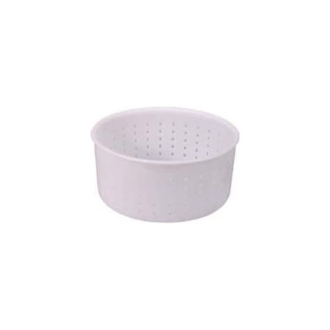 FORMA PER FORMAGGIO CACIOTTA GR.1200- - ø superiore cm.15 - ø inferiore cm.14x7h. - 10 pezzi