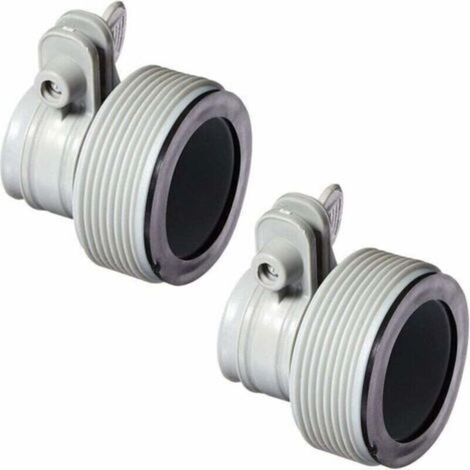 Adaptateur de tuyau piscine, convertisseur raccord pompe 1.25" vers tuyau 1.5", connecteur de remplacement universel pour filtration