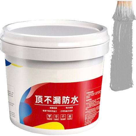 Revêtements imperméabilisants pour toit extérieur,Revêtement imperméable  liquide  Adhésif imperméable à l'eau pour patchs d'étanchéité  Scellant de réparation domestique pour fissures entre p (1/5)