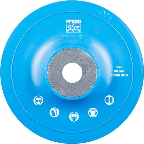 PFERD TOOLS Stützteller mit Spannmutter Ø 125 GT M14 für Winkelschleifer 125 (1/5)
