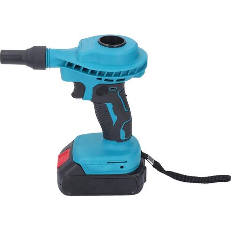 Soprador De Folhas Elétrico Sem Fio, Soprador Pó Fio 18v, Turbocompressor Duplo Construção Robusta (1/5)