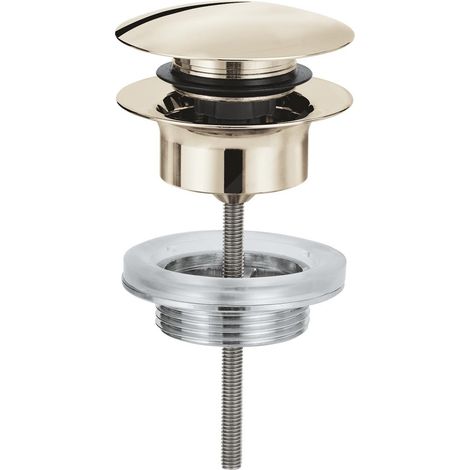 Grohe Garnitures de vidage - Bonde de vidage nickel poli 65807BE0 (1/4)