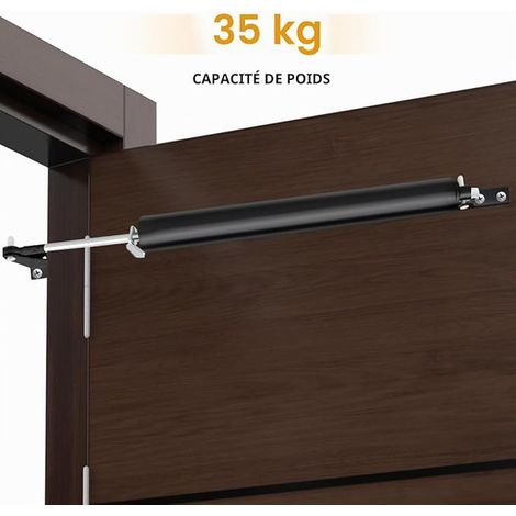 Pneumatic Door Closer - Black (1/2)