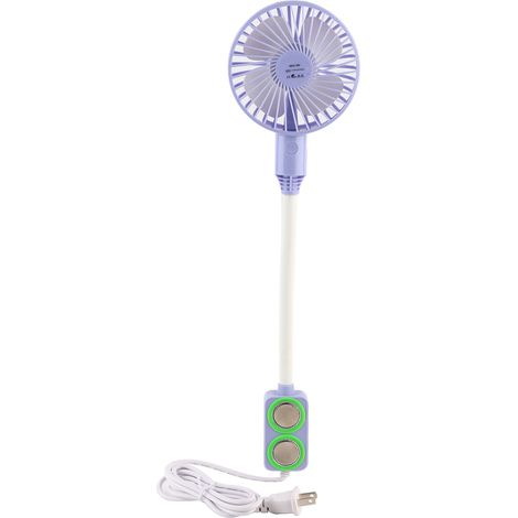 Ventilateur magnétique multifonction pour machine à coudre spécial (prise US violet) (1/5)