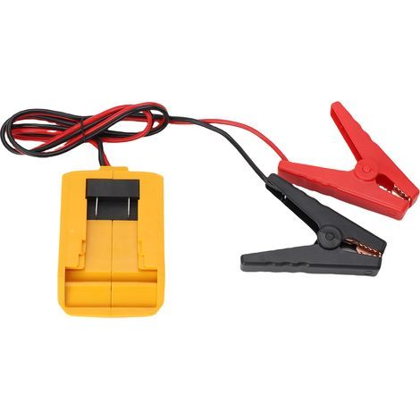 Câble de démarrage de voiture avec adaptateur, démarreur de batterie 18V, Booster automobile d'urgence (1/5)