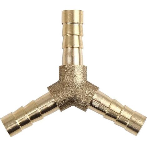 Brass Y Hose Connector Water Oil Air Connector 3 Way