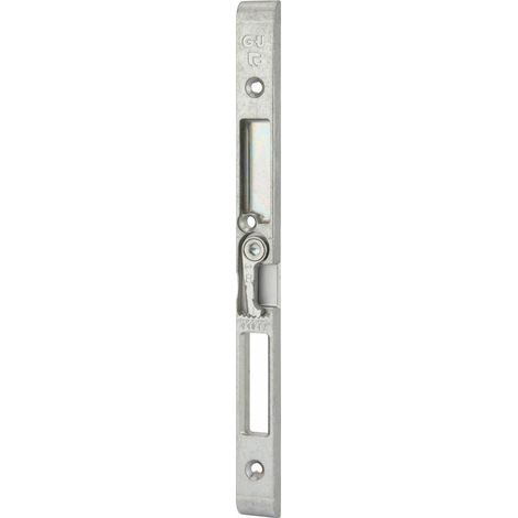 Gâche centrale en applique pour porte d'entrée droite 208x17x8mm – Acier FerGuard® – Compatible avec serrure Europa et Fercomatic – Ferco By Thirard