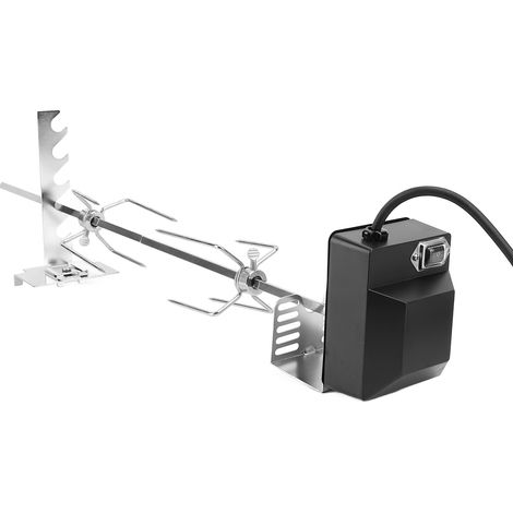 Kit de rôtissoire interrupteur étanche moteur rotatif Stable forte charge en acier inoxydable universel robuste prise ue 220V (1/5)