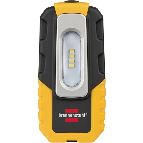 Brennenstuhl – Lampe torche rechargeable 200 lumen – 4 LED SMD – Autonomie 3h – Recharge USB – Aimant intégré et crochet pivotant 360° (1/10)