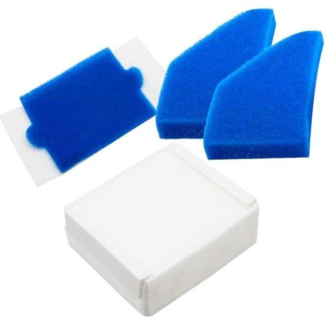 Lot de filtres HEPA de rechange pour aspirateur Thomas 787241 , 787 241 , 99 (1/4)