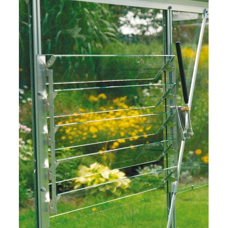 Vitavia Automatischer Fensterheber für Vitavia Lamellenfenster, aluminium eloxiert