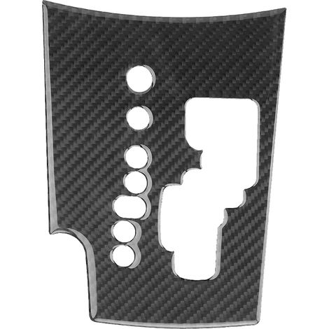 Garniture de panneau de levier de vitesses en fibre de carbone, décalcomanie pour RAV4 2006-2012 (1/5)
