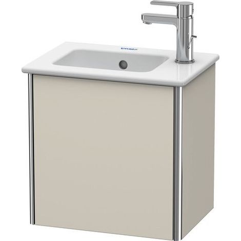 DURAVIT XS4170L8383 XSquare Lave-mains WTU blanc 410x289x400mm, 1 porte.