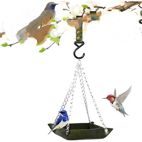 Mangeoire pour colibris et autres oiseaux récipient pour la nourriture ou l'eau dans les cages et les zones d'élevage domestiques.-AquaForge (1/5)