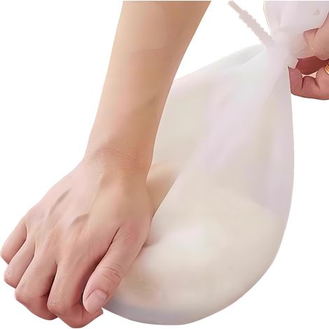 Sac à pétrir, sac à pétrir pour le,Sac de pétrissage de pâte en silicone réutilisable Sac de Fermentation pour, pâtisserie, Pizza, cuisson au levain, pour cuisine, boulangerie, cours (1/5)