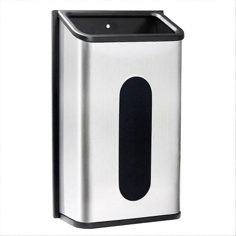 Wandmontierter Beutelspender, Aufbewahrungsgestell für Plastiktüten, wandmontierter Einkaufsorganizer, Aufbewahrung für wiederverwendbare Taschen. (1/5)