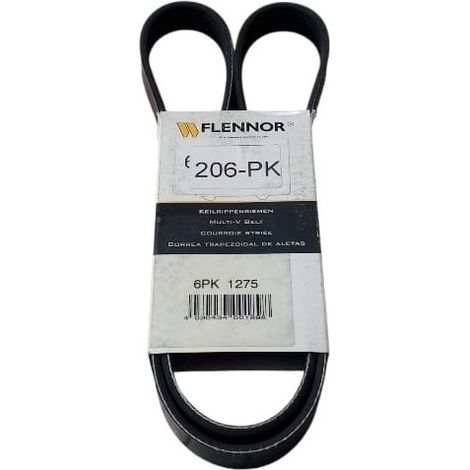 6pk1275 cinghia poly-v alternatore servizi marca flennor (1/5)