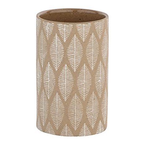 Portaspazzolini In Ceramica Tupian Beige (1/4)