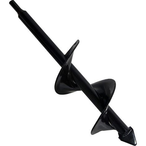 Garden Auger Drill, Thermal, Digs Holes for Deep Cultivation, Practical Planting Tool 308cm, Black (1/4)