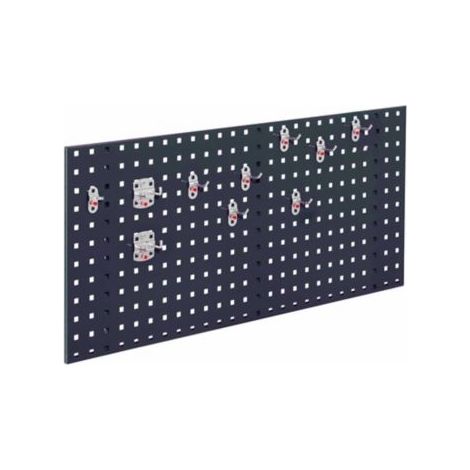 Kappes ®RasterPlan Einsteigerset 5 1x Lochplatte 1000x450mm 1x Werkzeughaltersortiment 10-teilig Anthrazitgrau RAL 7016 (1/4)