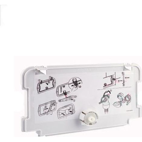 Sottoplacca per cassetta grohe art. 37643 (1/2)