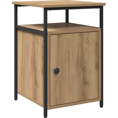 vidaXL  Bedside Cabinet  Artisan Oak 40 x 42 x 60 cm Engineered Wood