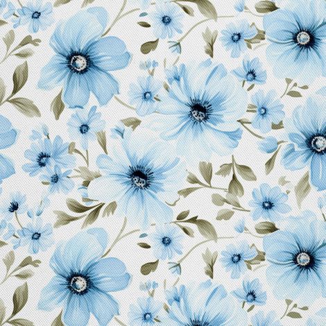 Tela decorativa para exteriores Oxford - Flores - DX2192 (1/5)