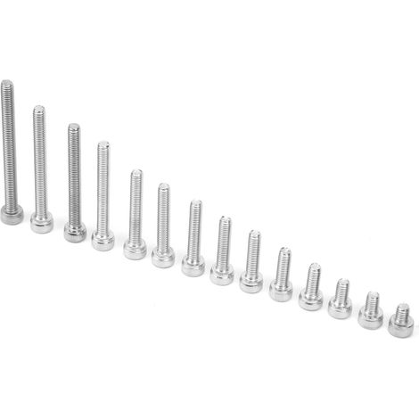 Vis à tête hexagonale creuse en acier inoxydable 304 - Kit de 280 pièces (M3) (1/5)