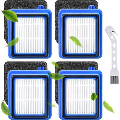 Adecuado para el juego de filtros de 4 piezas para aspiradoras AEG QX6, QX7, QX8-2 y ASKW1. (1/4)