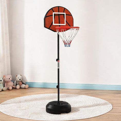 Panier de basket réglable de 129 à 179 cm 38 x 38 x 179 cm (1/5)