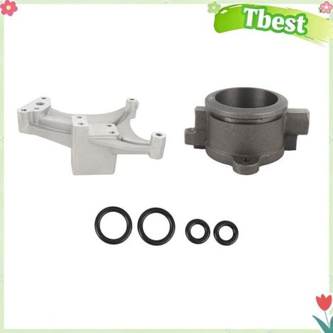 Tbest Boîtier d'échappement sur socle Turbo Support de Turbo, Carter D'échappement, Support de Turbocompresseur auto turbine (1/5)