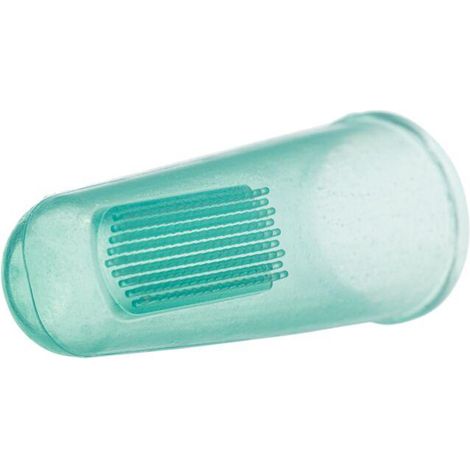 Ensemble de 2 brosses à dents de doigt en silicone Trixie
