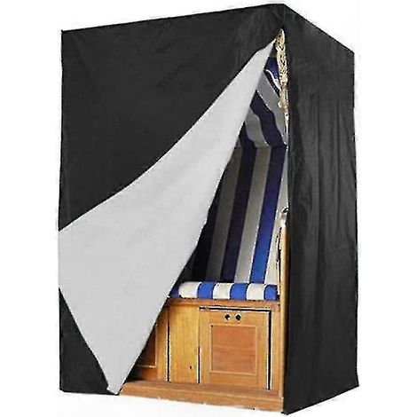 Housse imperméable pour chaise d'extérieur, adaptée aux balancelles de jardin, aux chaises berçantes et au mobilier de plage (130x100x170 cm) (1/3)