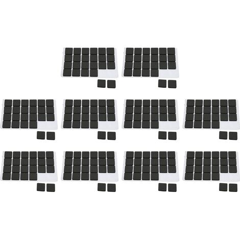 Coussinets antidérapants pour meubles, réduction de bruit, adhésifs, protection de sol, patins pour pieds de chaise et table, usage salon de manucure et maison, lot multiple (1/5)